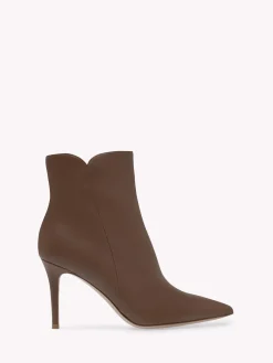 Booties-Gianvito Rossi LEVY 85 BROWN
