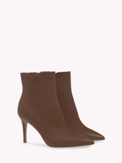 Booties-Gianvito Rossi LEVY 85 BROWN