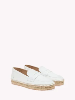 Flats-Gianvito Rossi LIDO WHITE