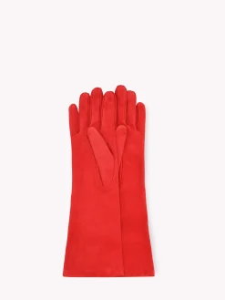 Accessories-Gianvito Rossi LONG GLOVE RED