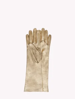 Accessories-Gianvito Rossi LONG GLOVE GOLD