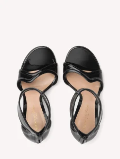 Sandals-Gianvito Rossi LUCREZIA BLACK PATENT