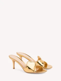 Flats|Mules-Gianvito Rossi LUCREZIA MULE 70 GOLD