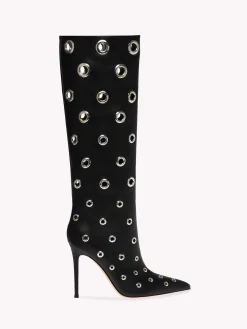 Boots-Gianvito Rossi LYDIA BOOT BLACK LEATHER