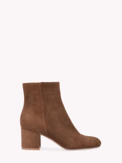 Booties-Gianvito Rossi MARGAUX MID BOOTIE BROWN