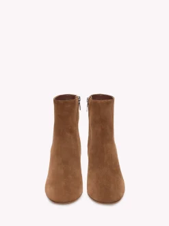 Booties-Gianvito Rossi MARGAUX MID BOOTIE BROWN