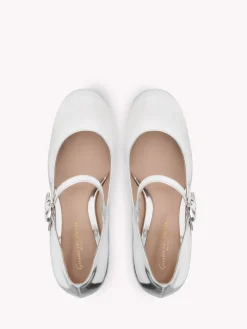 Pumps-Gianvito Rossi MARY RIBBON SILVER