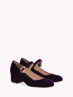 Pumps-Gianvito Rossi MARY RIBBON PURPLE