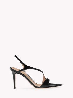 Sandals-Gianvito Rossi MAYFAIR BLACK PATENT