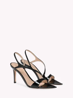 Sandals-Gianvito Rossi MAYFAIR BLACK PATENT