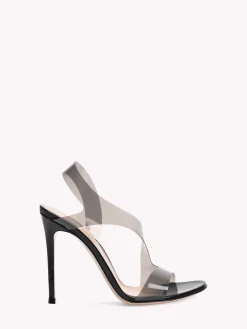 Sandals|Plexi-Gianvito Rossi METROPOLIS BLACK