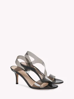 Sandals|Plexi-Gianvito Rossi METROPOLIS 70 BLACK