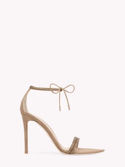 Sandals|Signatures-Gianvito Rossi MONTECARLO PRALINE PINK SUEDE