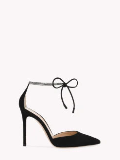 Pumps|Signatures-Gianvito Rossi MONTECARLO D'ORSAY BLACK SUEDE