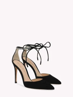 Pumps|Signatures-Gianvito Rossi MONTECARLO D'ORSAY BLACK SUEDE