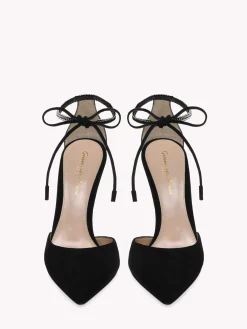 Pumps|Signatures-Gianvito Rossi MONTECARLO D'ORSAY BLACK SUEDE