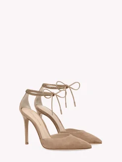 Pumps|Signatures-Gianvito Rossi MONTECARLO D'ORSAY PRALINE PINK SUEDE