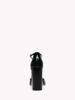 Pumps-Gianvito Rossi PIPER ANKLET BLACK PATENT