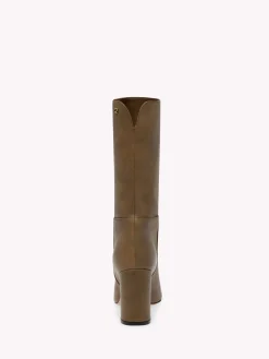 Booties-Gianvito Rossi PIPER BOOTIE 85 BROWN