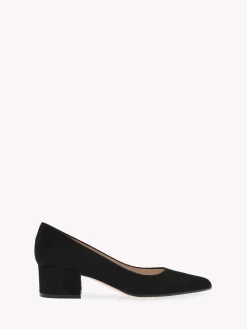 Pumps-Gianvito Rossi PIPER PUMP 45 BLACK SUEDE