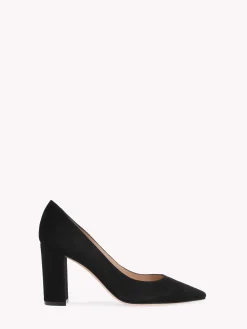 Pumps-Gianvito Rossi PIPER PUMP 85 BLACK SUEDE