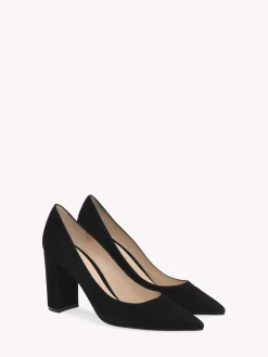 Pumps-Gianvito Rossi PIPER PUMP 85 BLACK SUEDE
