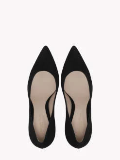 Pumps-Gianvito Rossi PIPER PUMP 85 BLACK SUEDE