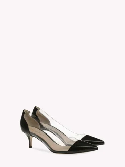 Pumps-Gianvito Rossi PLEXI 55 BLACK