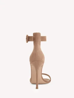 Sandals|Signatures-Gianvito Rossi PORTOFINO 105 PRALINE PINK SUEDE
