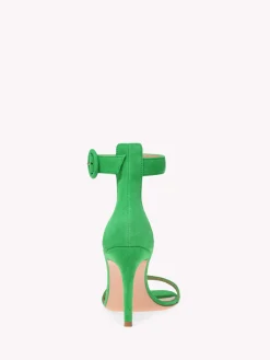 Sandals-Gianvito Rossi PORTOFINO 85 GREEN SUEDE