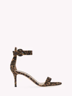 Sandals-Gianvito Rossi PORTOFINO 70 LEOPARD PRINT