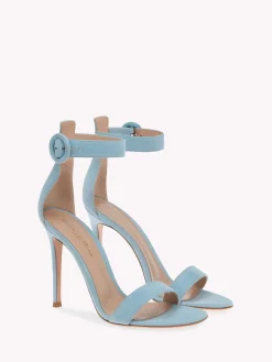 Sandals-Gianvito Rossi PORTOFINO 105 LIGHT BLUE