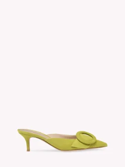 Mules-Gianvito Rossi PORTOFINO MULE 55 GREEN