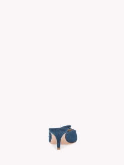 Mules-Gianvito Rossi PORTOFINO MULE 55 BLUE