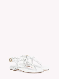 Flats-Gianvito Rossi RAVELLO WHITE LEATHER