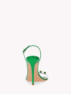Sandals-Gianvito Rossi RIBBON CANDY GREEN