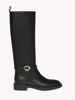 Boots|Ribbon-Gianvito Rossi RIBBON CAVALIER BLACK