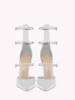 Pumps-Gianvito Rossi RIBBON CLUB D'ORSAY SILVER