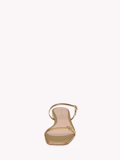 Flats-Gianvito Rossi RIBBON CRUISE GOLD