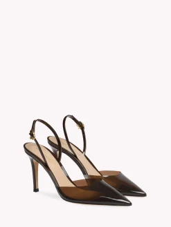Pumps-Gianvito Rossi RIBBON D'ORSAY 85 BROWN