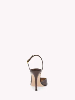 Pumps-Gianvito Rossi RIBBON D'ORSAY 85 BROWN