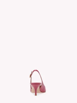 Pumps-Gianvito Rossi RIBBON SLING HIBISCUS PINK