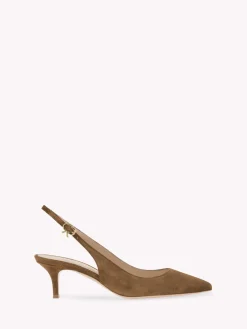 Pumps-Gianvito Rossi RIBBON SLING BROWN
