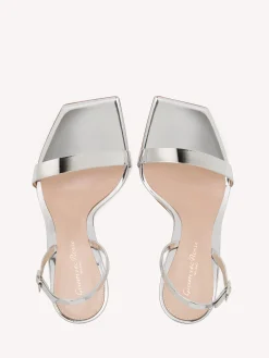 Sandals|Ribbon-Gianvito Rossi RIBBON STILETTO SILVER