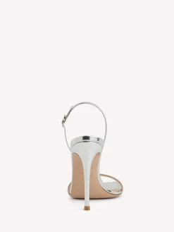 Sandals|Ribbon-Gianvito Rossi RIBBON STILETTO SILVER