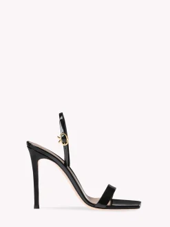 Sandals|Signatures-Gianvito Rossi RIBBON STILETTO BLACK PATENT