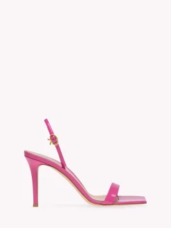 Sandals-Gianvito Rossi RIBBON STILETTO 85 PINK