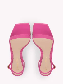 Sandals-Gianvito Rossi RIBBON STILETTO 85 PINK