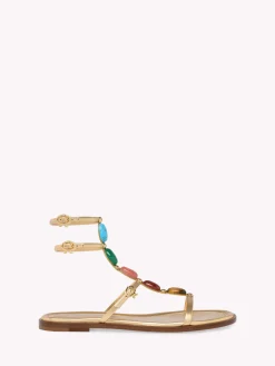 Flats-Gianvito Rossi SHANTI 05 GOLD