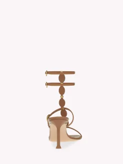 Sandals-Gianvito Rossi SHANTI 70 BROWN